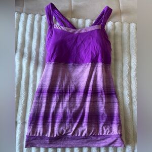 Athleta Vibrant Purple Tank Top